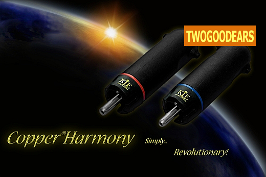 KLEI Copper®Harmony Phono/RCA plugs by Stefano Bertoncello (Two Good Ears)