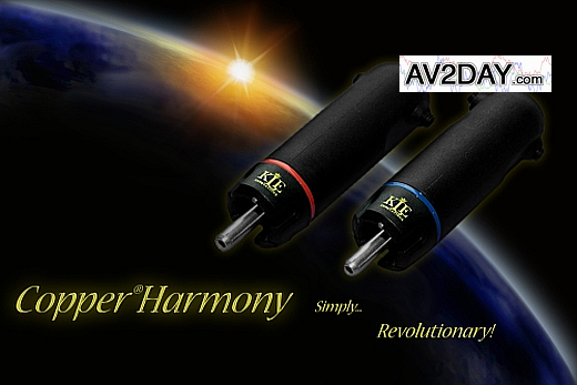 KLEI Copper®Harmony Phono/RCA plugs (as Digital/SPDIF) by Willy Low (AV2DAY.com)