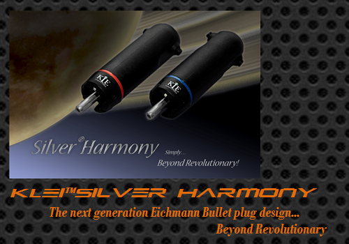 KLEI Silver Harmony RCA plugs by Neville Roberts (Hi-Fi Choice/UK)